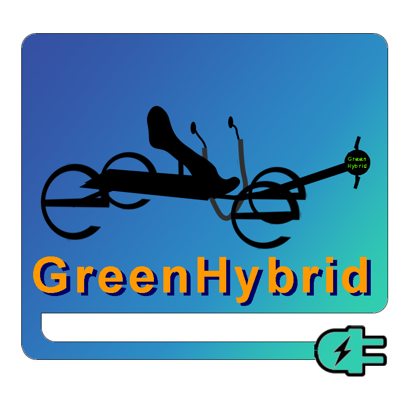 Green Hybrid Performance Quad Logo