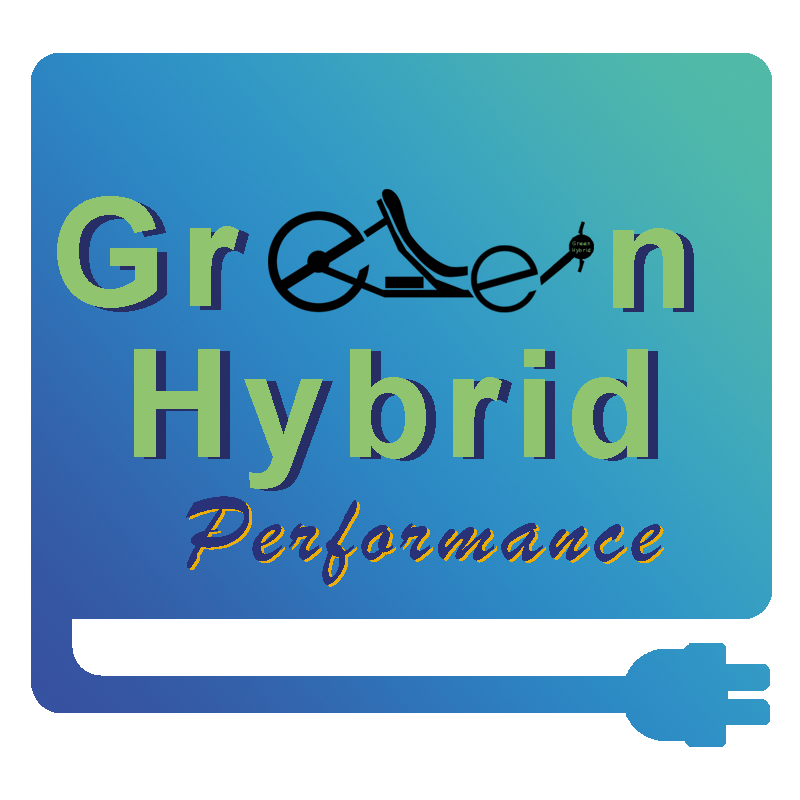 Green Hybrid Performance Bike's Logo Trike